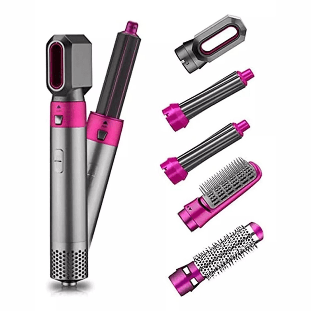 Cepillo Electrico 5 En 1 Secador Alisado miniatura 2