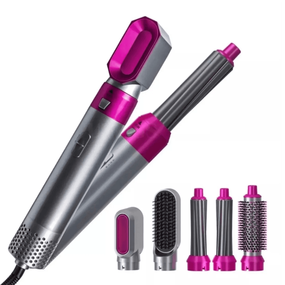 Cepillo Electrico 5 En 1 Secador Alisado miniatura 3