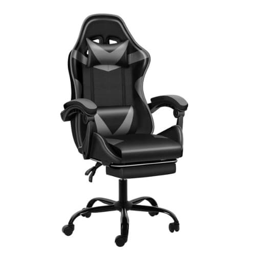 SILLA GAMER CON REPOSAPIES miniatura 4